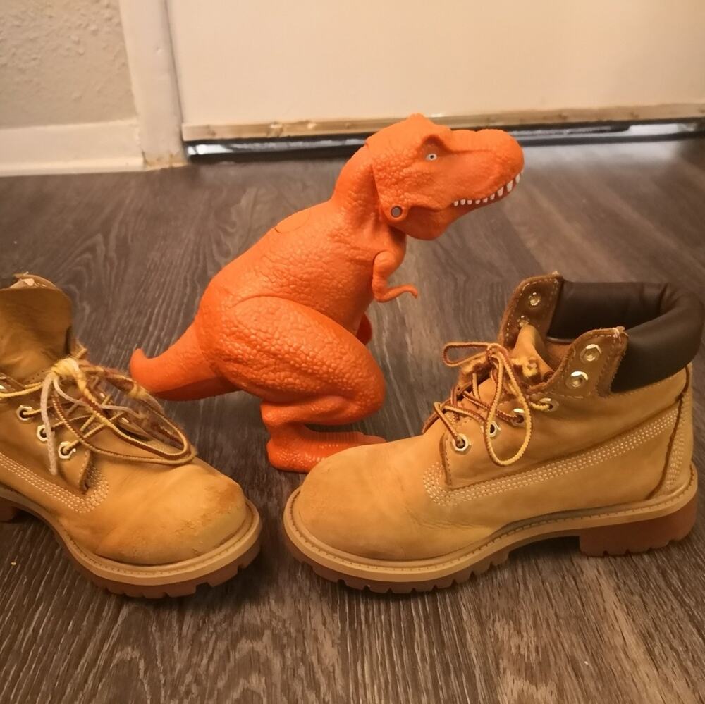 Timberland Wheat Boots 1M Boys Fall Winter Gorpcore Cabimcore Outdoor Shoe Suede